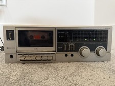 Vintage 1983 Sanyo RD 7 Cassette Deck - Tested  Working - Retro Audio