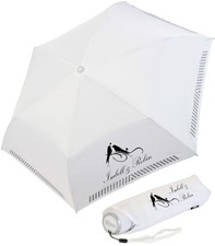 Regenschirm Hochzeits-Taschenschirm Vögel Reflex-Borte personalisiert mit Namen