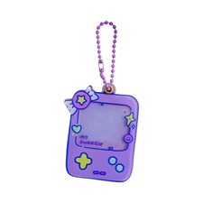 Acrylic Keyrings Photo Card Holders with Keyc...