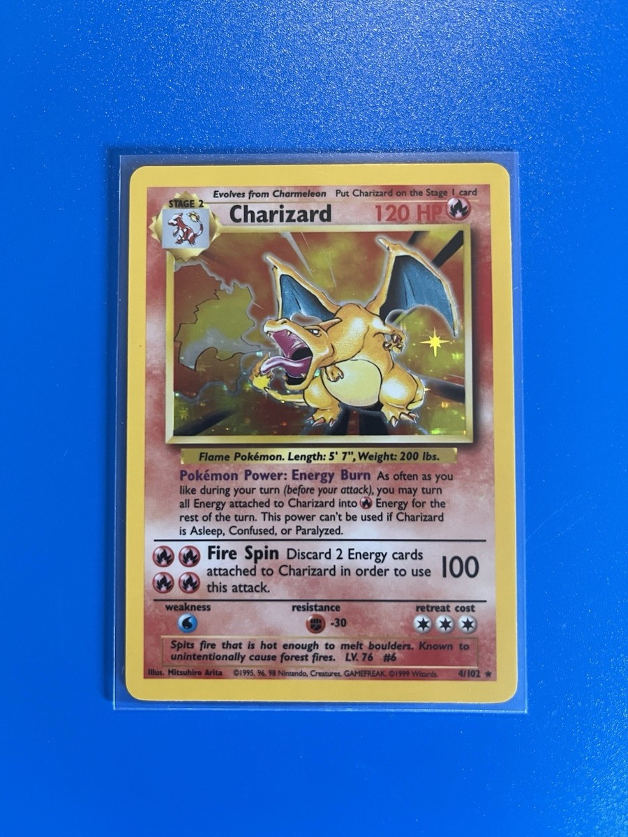1999 Pokémon 100% Complete Base Set - 102/102 - Holo Rare Old