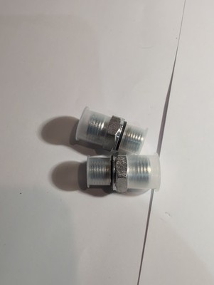 (2) M16x1.5x M14x1.5 Din Fitting Rubber Ring Chinese Mini Excavator Hydraulic...