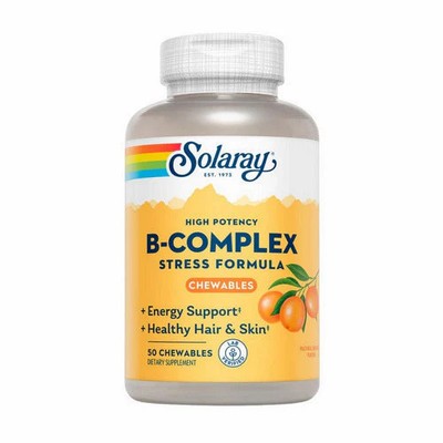B-Complex Chewable Orange 50 Wafers  by Solaray