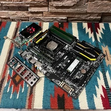 GIGABYTE X99-UD4 Motherboard Combo! Xeon 2630v3 •16GB •Radeon 4gb •256SSD Win10P