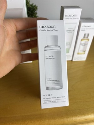 mixsoon Centella Cleanser & Toner & Essence & SPF 50 Broad Spectrum Set