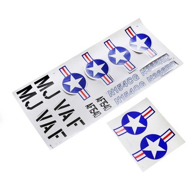 Hangar 9 Decal Sheet Van's RV-4 30cc HAN488524 Decals Trim Pilots Scale Accys