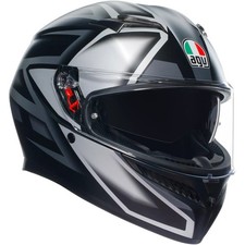 AGV K3 Compound Helmet, Matte Black/Gray, Adventure Touring, Dual-Sport