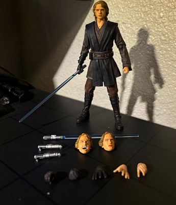 S.H.Figuarts Star Wars Rache der Sith Anakin Skywalker - komplett/extra Teile