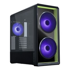 Lian Li Lancool 217 INF Tempered Glass ATX Mid-Tower Computer Case - Black