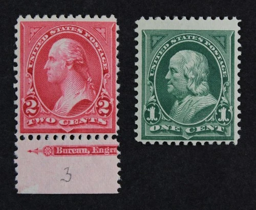 CKStamps: US Stamps Collection Scott#279 Mint NH OG #279B Mint LH OG