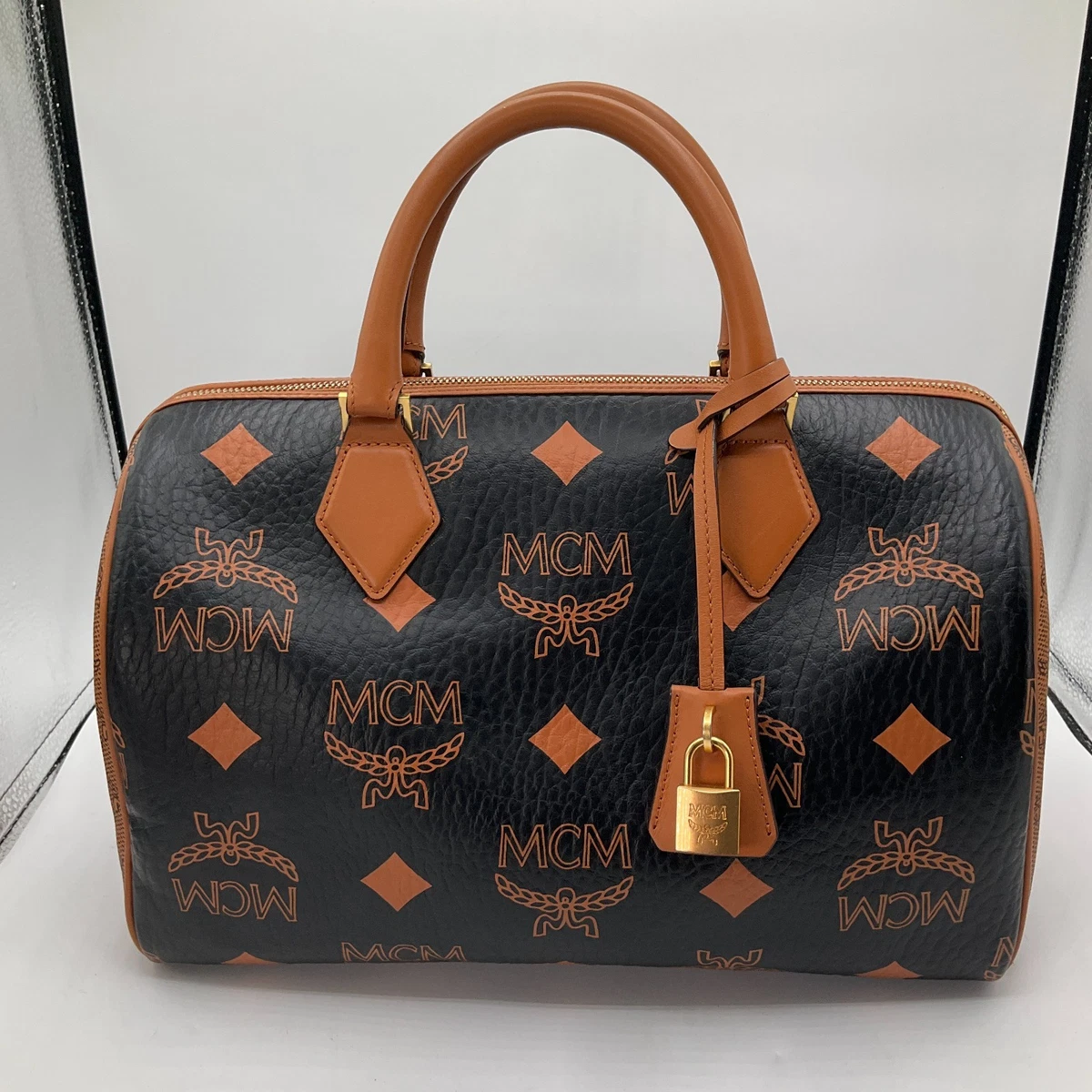 MCM Satchel/Top Handle Bag Black Bags & Handbags for Women for