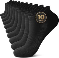Falary 10 Paar Sneaker Socken Herren Damen Baumwolle Atmungsaktiv GrößE 35-50