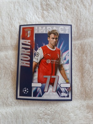 Topps Sticker Horta Sporting Braga NEU 