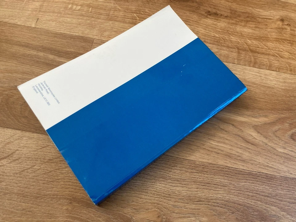 Genuine 1999 Triumph 955 Sprint ST & RS English Workshop Manual 3850760 issue 3 - Image 3 of 4