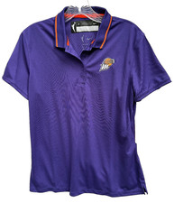 Phoenix Mercury Polo Shirt by NIKE Womens Medium Polyester Dri-Fit MSRP $65 NWT