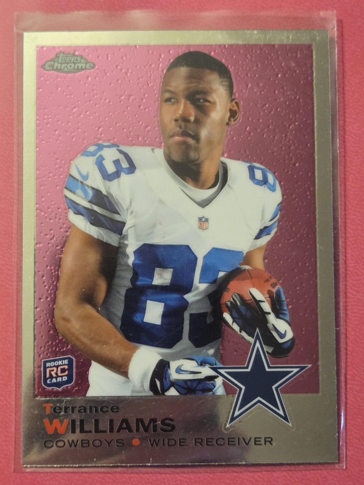 Terrance Williams Topps Chrome 1969 Inserts #22 Base