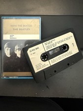 The Beatles With The Beatles Cassette Tape 1963 UK Orig Paper Label Playtested