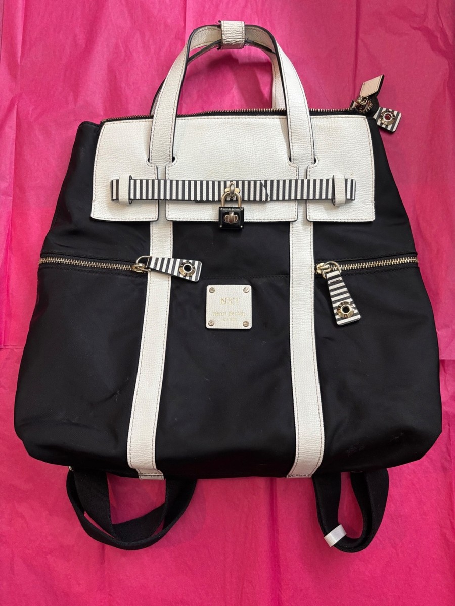 Rare Henri Bendel Centennial Stripe Jetsetter Crossbody  display picture 3