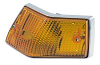 Blinker Siem Hinten Rechts, Orange Verchromt FüR Piaggio Vespa PX