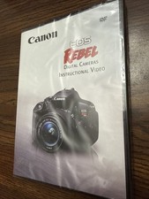 Canon DVD EOS Rebel Digital Cameras Tutorial Guide and Instructional Video