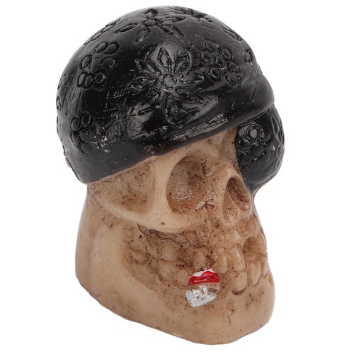 .* Black 4PCS/Set Tire Valve Cap Skull Shape With Rubber Ring For Cars - Picture 21 of 22