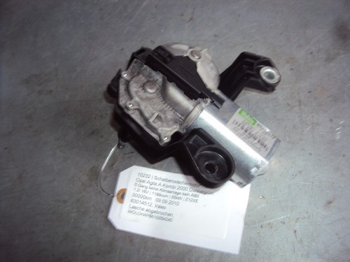 Opel Agila A Scheibenwischermotor Hinten 83014512 10232