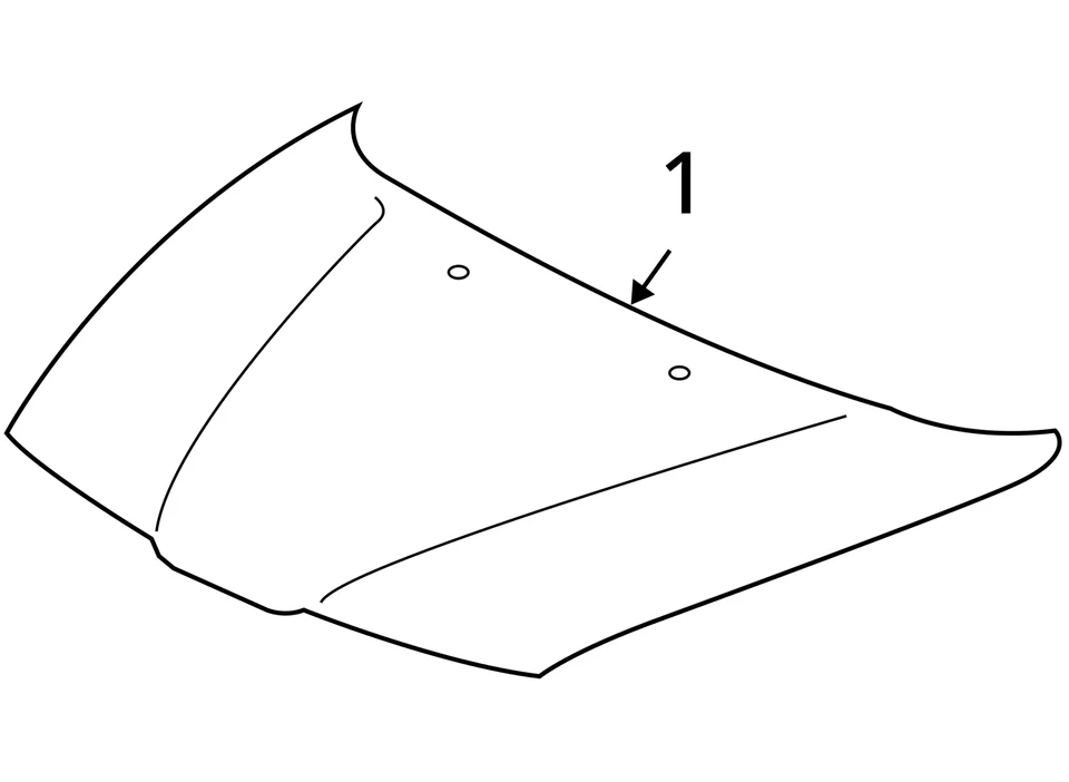 (LOCAL PICKUP ONLY) Hood Fits 04-11 ENDEAVOR 730886 - Image 4 of 4