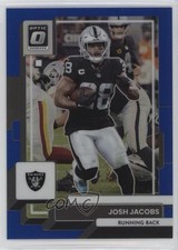 2022 Panini Donruss Optic Blue Prizm 62/179 Josh Jacobs #102 10tt