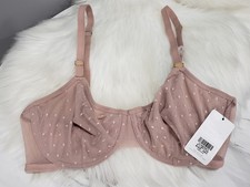 NEW 38D LIVELY The Dot Mesh Unlined Underwire...