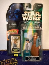 STAR WARS -POTF Aunt Beru Action Fig Flashback Photo Episode 1 Hasbro 1998- NEW