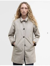 BARBOUR Babbity Reversible Waterproof Beige M...