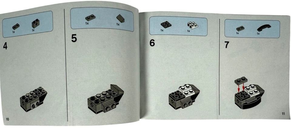 LEGO Star Wars 2014 (Death Star Troopers 75034) Manual Instruction Booklet Only - Image 2 of 4