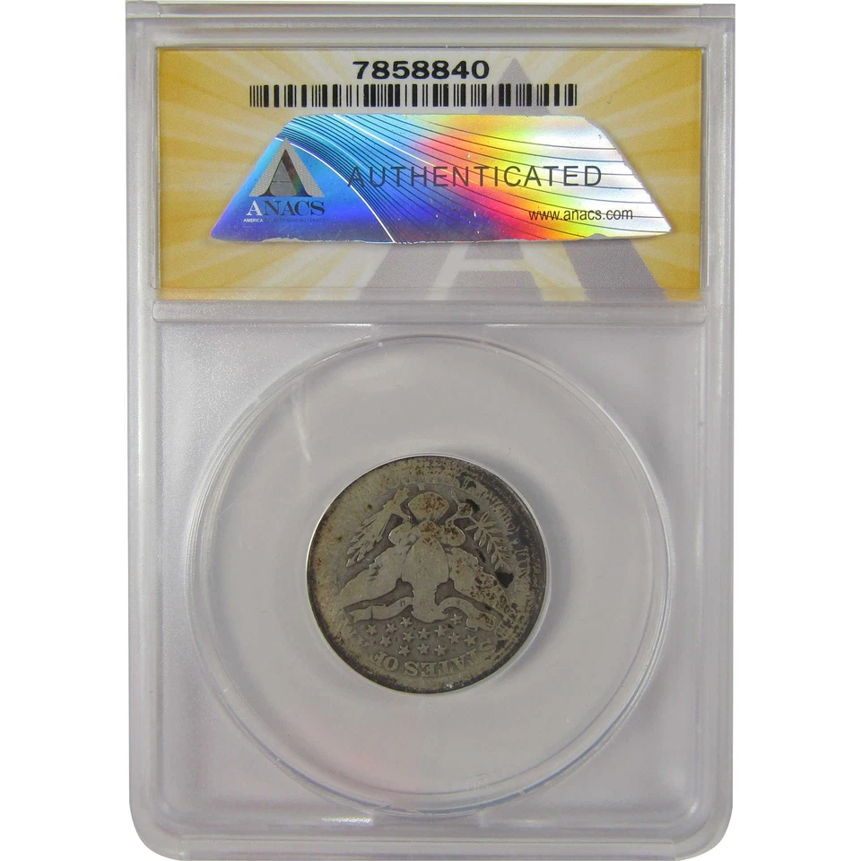 1914 S Barber Quarter AG 3 ANACS Silver 25c Coin SKU:I20225 - Image 2 of 4