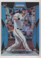 2019 Panini Prizm Blue Mojo Prizm 354/399 Chris Shaw #63 1u6