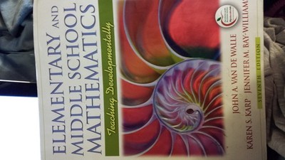 Elementary and Middle School Mathematics: Teaching Developmentally (7th Edit...