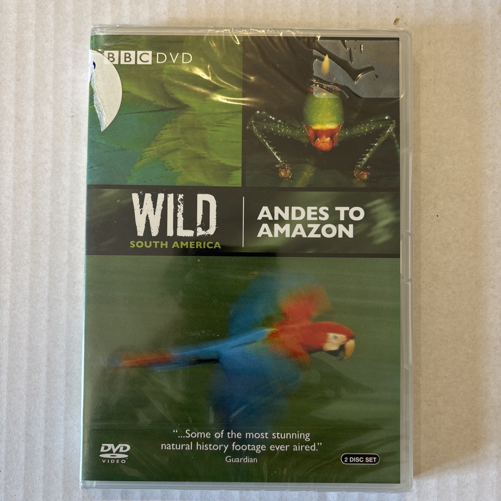BBC Wild South America: Andes to Amazon DVD Box Set  SEALED