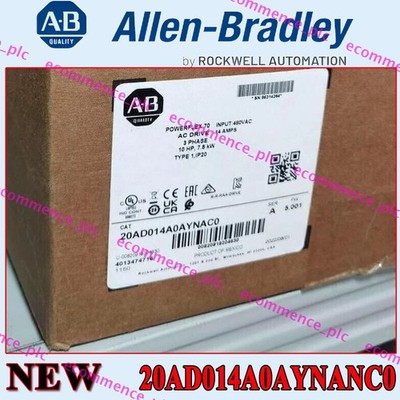 20AD014A0AYNANC0 NEW NEW PLC PowerFlex 70 AC Drive 14 A at 10 Hp 20A