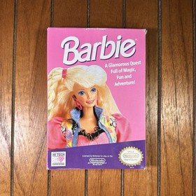 💖 Barbie for Nintendo Entertainment System NES CIB - First Home Console Game
