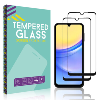 2PCS For Samsung Galaxy A25 5G A15 A12 A02S A33 Tempered Glass Screen Protector