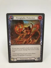 Pyroglyphic Protection NM* FOIL Everfest 132 FAB (Yellow) First- UnltdCards
