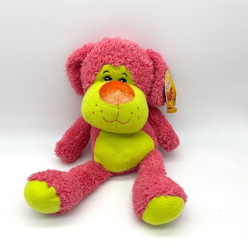 Sugar Loaf Toys Pink Dog Plush Stuffed Animal Toy Puppy Kids Gift