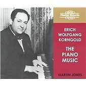 M KORNGOLD / JONES - PIANO MUSIC / NEW Audio CD