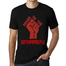Men's Graphic T-Shirt Power To The Drummers Eco-Friendly Limited Edition
