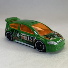 Hot Wheels Citroen C4 Rally Green Loose