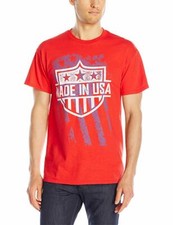 FREEZE Men's Made in USA Tee Small Red