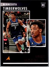 2022-23 Panini Chronicles #95 Wendell Moore Jr. Rookie Card Timberwolves