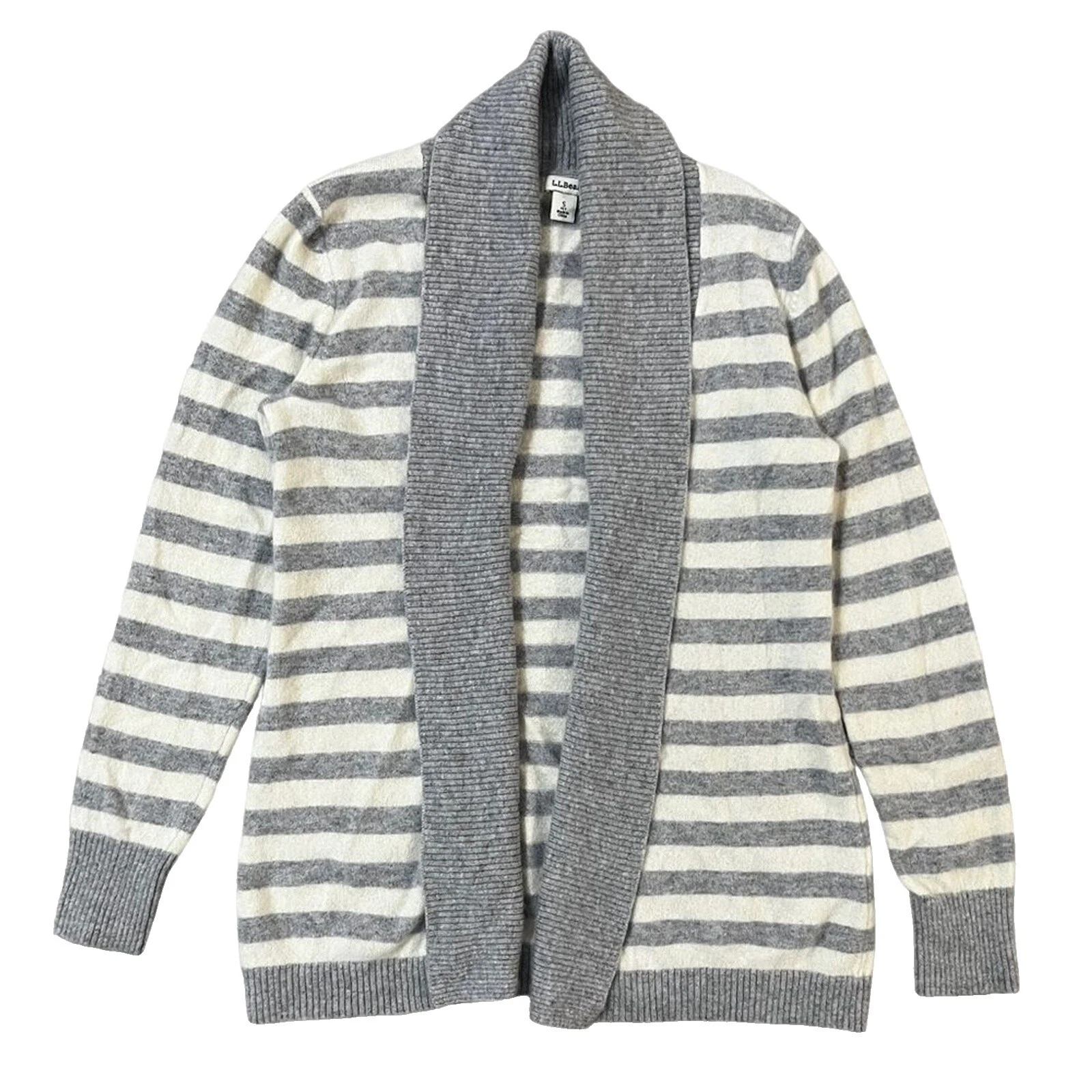 L.L. Bean кардиган в полоску свитера для женщин