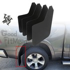 4Pcs/Set Car Truck SUV Front Rear Rally Mud Flaps Splash Guards Mudguards Black