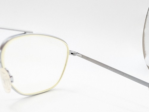 Randolph Eyeglasses Frames Only, Aviator USA, 5 1/2, 52-20, Silver - Picture 10 of 17