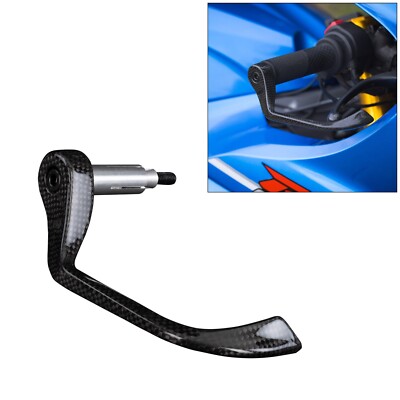Oxford Carbon Motorrad Hebelschutz Motorrad Schild Glanzlack