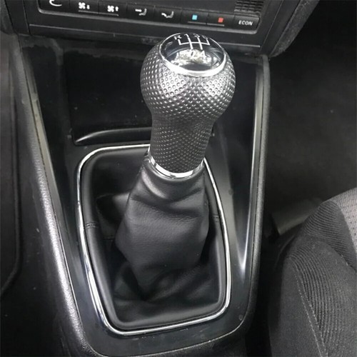 Speed Black Gear Shift Knob With Dust Cover For Volkswagen Golf 4 1999-2004 - Picture 9 of 13